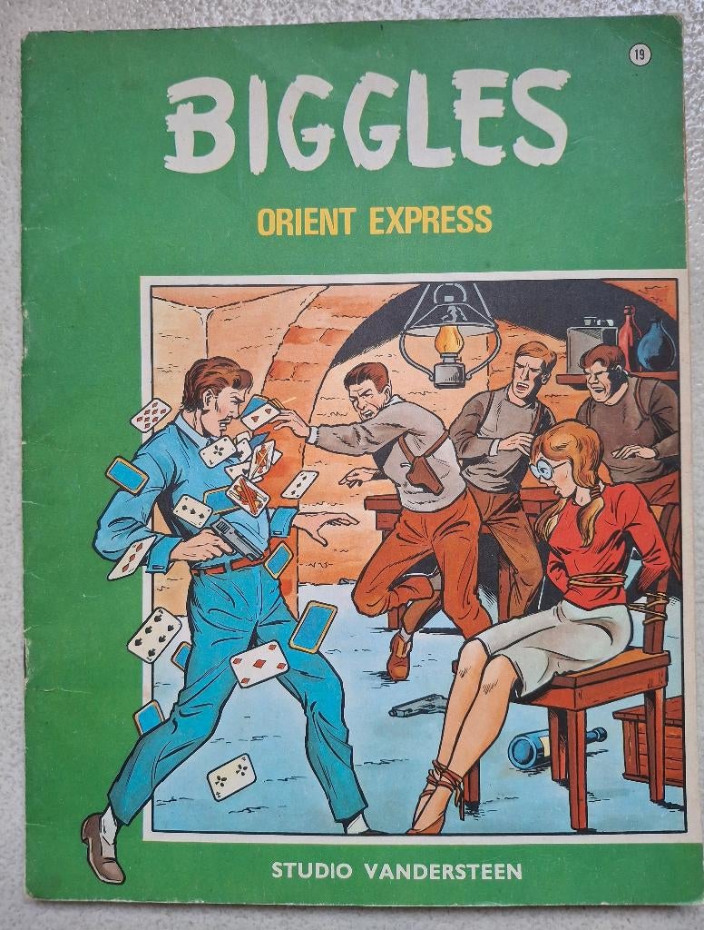 BIGGLES - Orient Express (1e druk 1969) + gratis 2e strip, Enlèvement ou Envoi, Utilisé