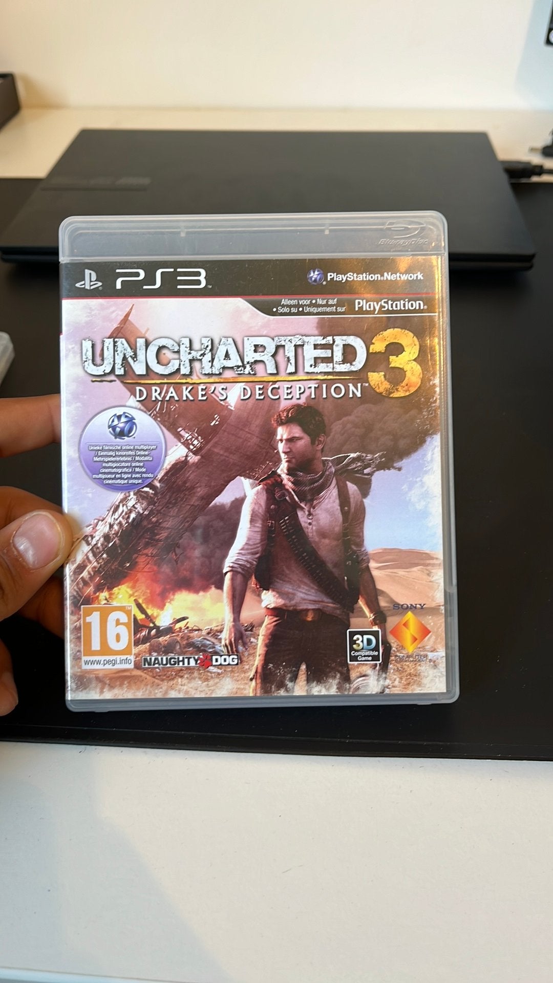 Uncharted 3: Drake's Deception 2 keer, Gebruikt, 1 speler, Vanaf 16 jaar, Ophalen