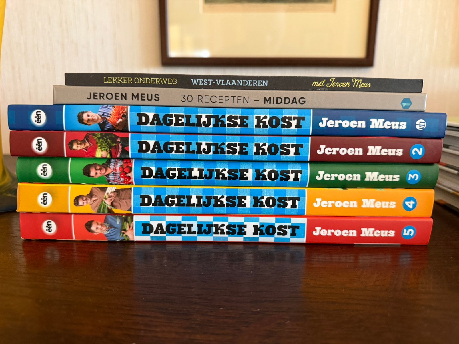Jeroen Meus kookboeken, Livres, Livres de cuisine, Enlèvement, Comme neuf, Jeroen Meus