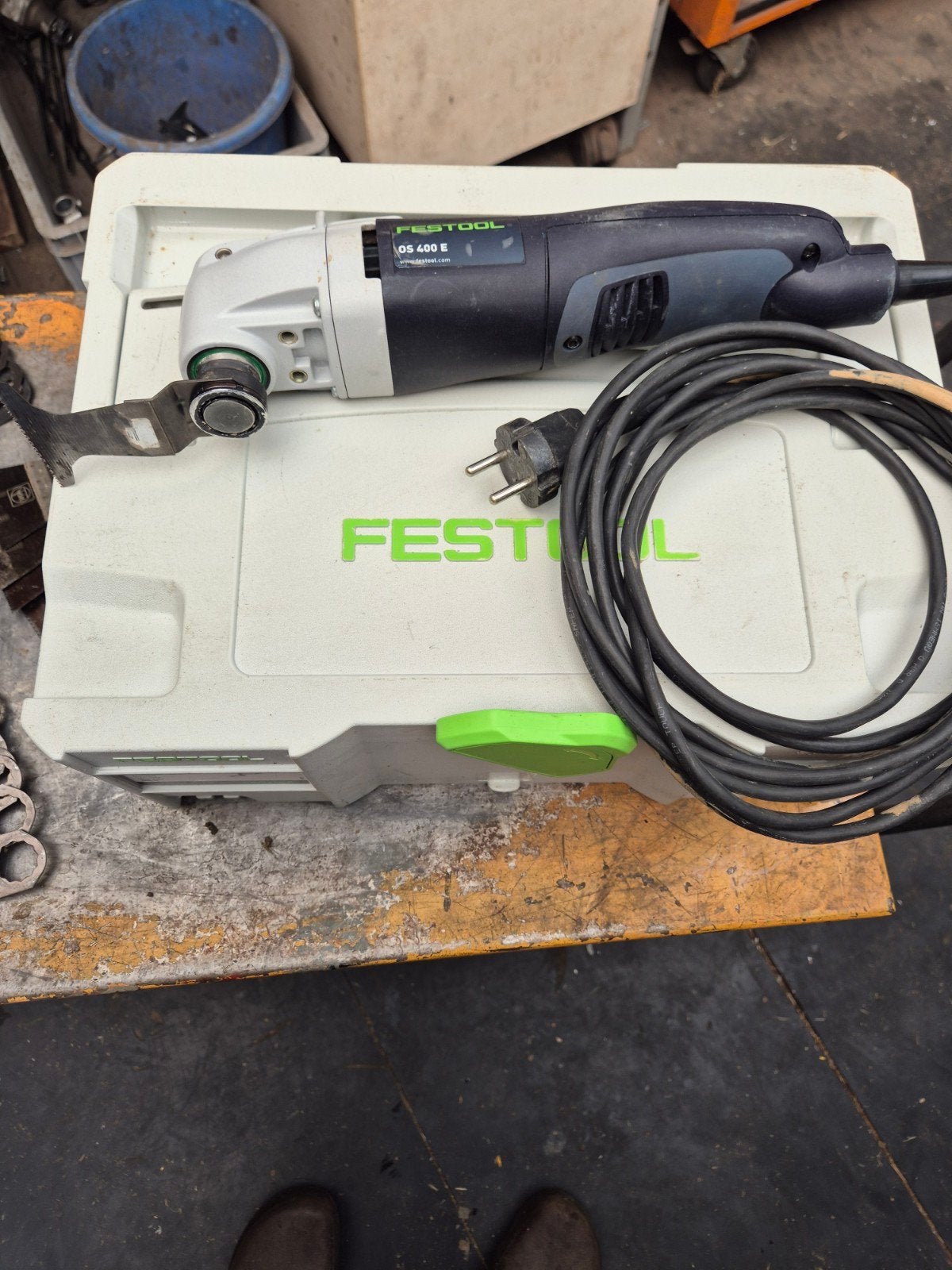 ✅ Festool Vecturo Os 400 E Multitool, Doe-het-zelf en Bouw, Gereedschap | Handgereedschap, Zo goed als nieuw, Multitool, Festool