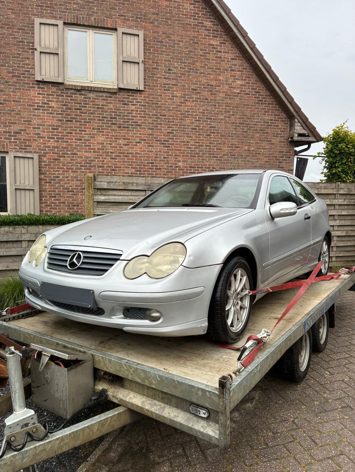 Mercedes C200 CDI, Auto's, Leder, Particulier, Te koop, Elektrische ramen