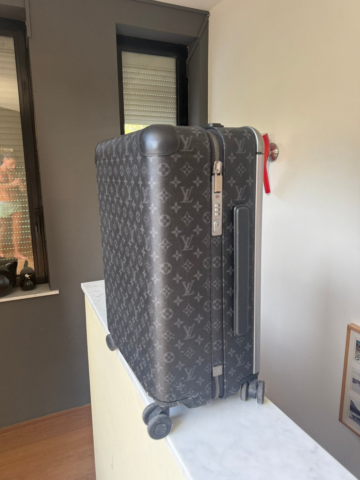 Louis vuitton koffer, Ophalen, Zo goed als nieuw
