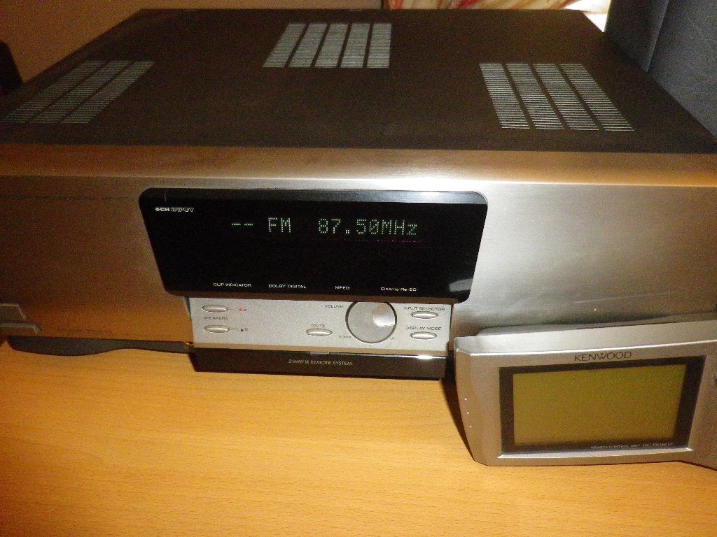 AMPLIS PROFESSIONNEL KENWOOD FONCT.suround-dvd-turner-platti, TV, Hi-fi & Vidéo, Enlèvement, Utilisé