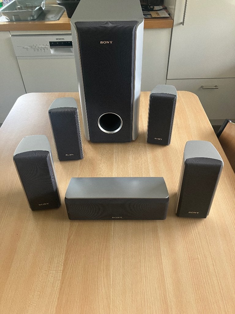 Sony 6way speakers, Audio, Tv en Foto, Luidsprekerboxen, Ophalen, Gebruikt, Speakerset, 60 tot 120 watt