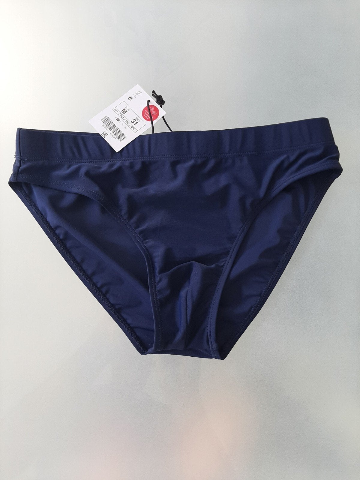 nieuwe zwemslip mannen heren speedo model  Medium, Ophalen of Verzenden, Maat 48/50 (M), Blauw, Zwemslip