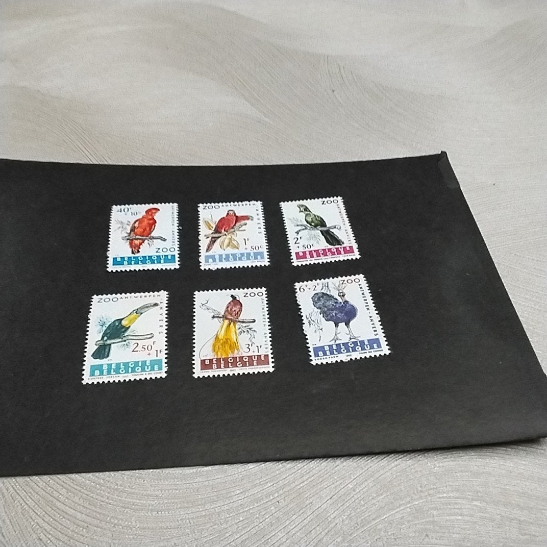 Charnière BELGIUM 1216/1221 avec coteau 5,70€, Enlèvement ou Envoi