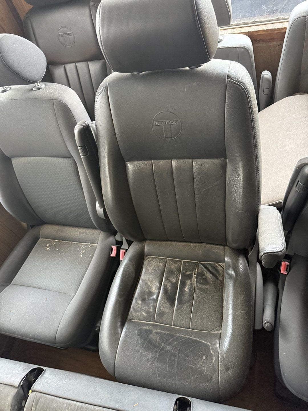Volkswagen T-Edition Transporter T5 stoelen, Auto-onderdelen, Ophalen, Gebruikt, -, Volkswagen