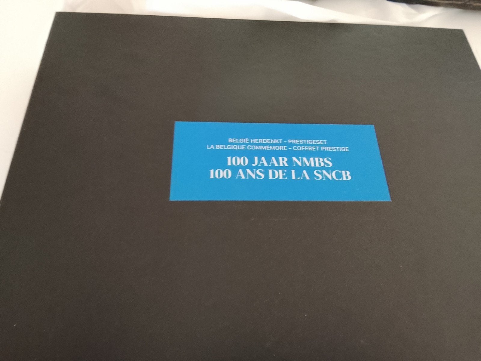 coffret sncb 100 ans deux pièces, Collections, Enlèvement ou Envoi