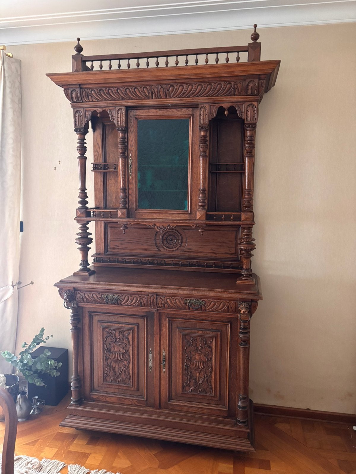 Antieke kast, Ophalen