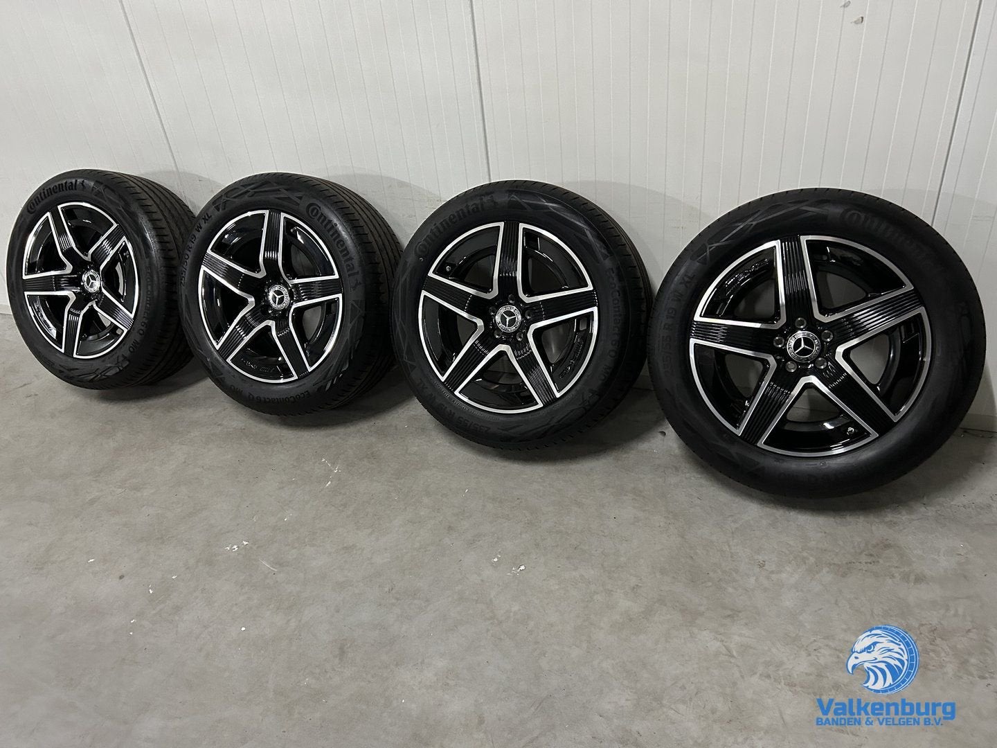 6-7mm! Originele Mercedes GLC W254 X254 C254 19 inch zwarte, 19 inch, Gebruikt, -, -