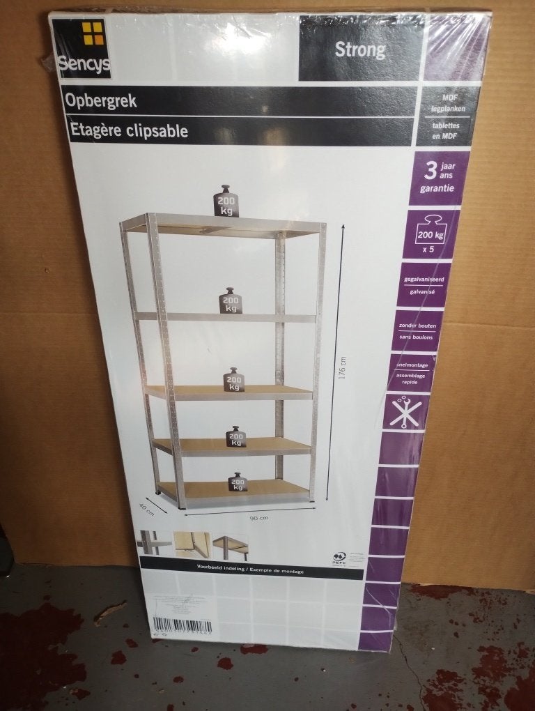 Sencys opbergrek NIEUW, Maison & Meubles, Enlèvement, Neuf