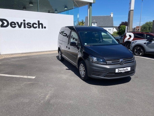 Volkswagen Caddy Maxi dubbele cabine lichtevracht (bj 2021), Auto's, Voorwielaandrijving, Stof, Gebruikt, 4 cilinders