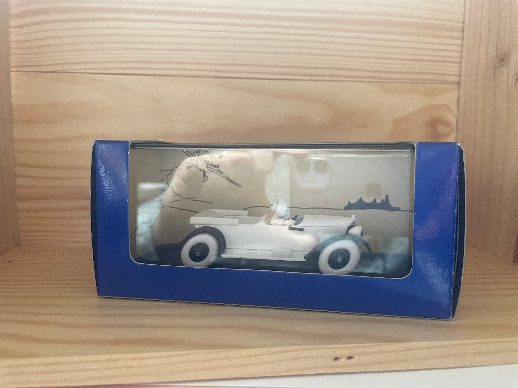 véhicule tintin, Verzamelen, Ophalen of Verzenden, Kuifje, Zo goed als nieuw, Beeldje of Figuurtje