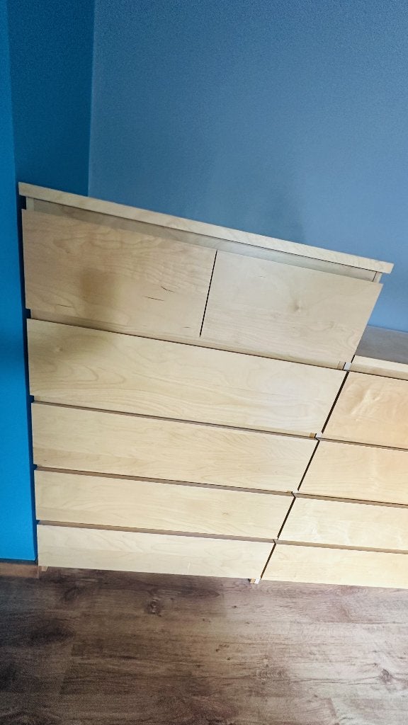 Commode à 6 tiroirs Ikea Malm, Enlèvement