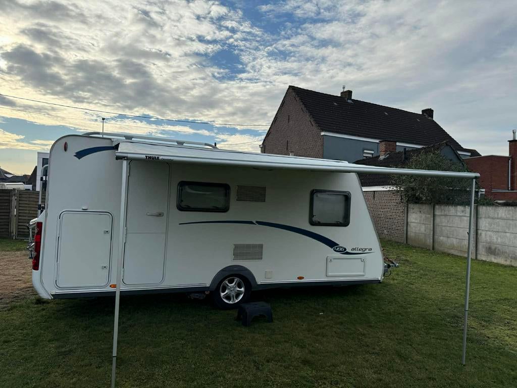 Caravan caravelair, Caravans en Kamperen, Caravans, Stapelbed, Treinzit, Particulier, Luifel