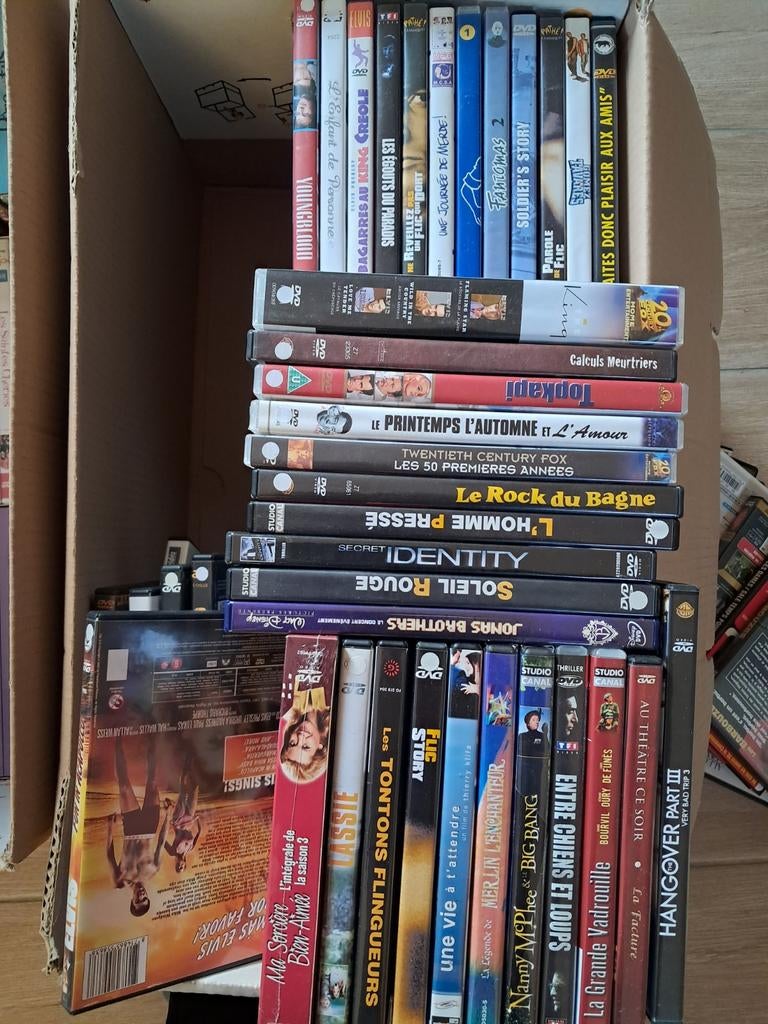 Lot 150 dvd, Enlèvement