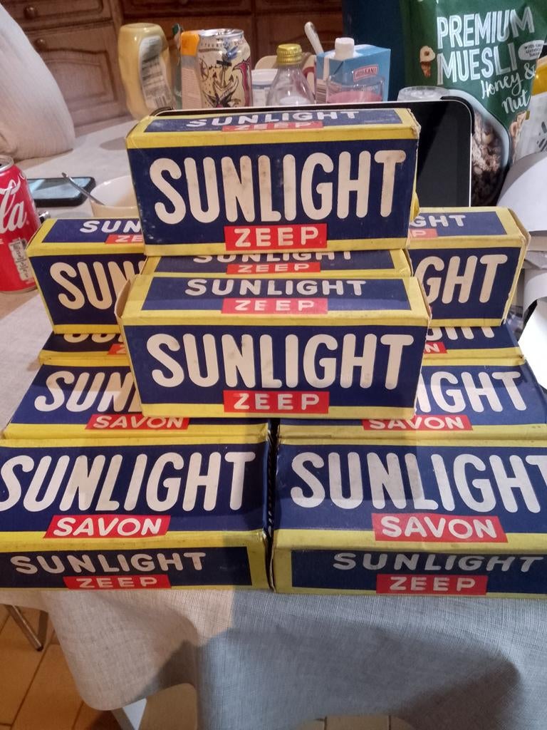 Sunlight zeep, ideaal voor verzamelaars, Ophalen