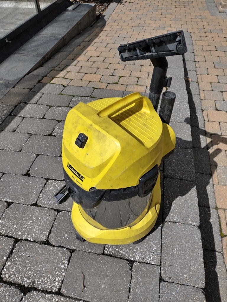 Karcher Waterstofzuiger, Doe-het-zelf en Bouw, Reinigingsmachines, Ophalen, Gebruikt, Waterstofzuiger