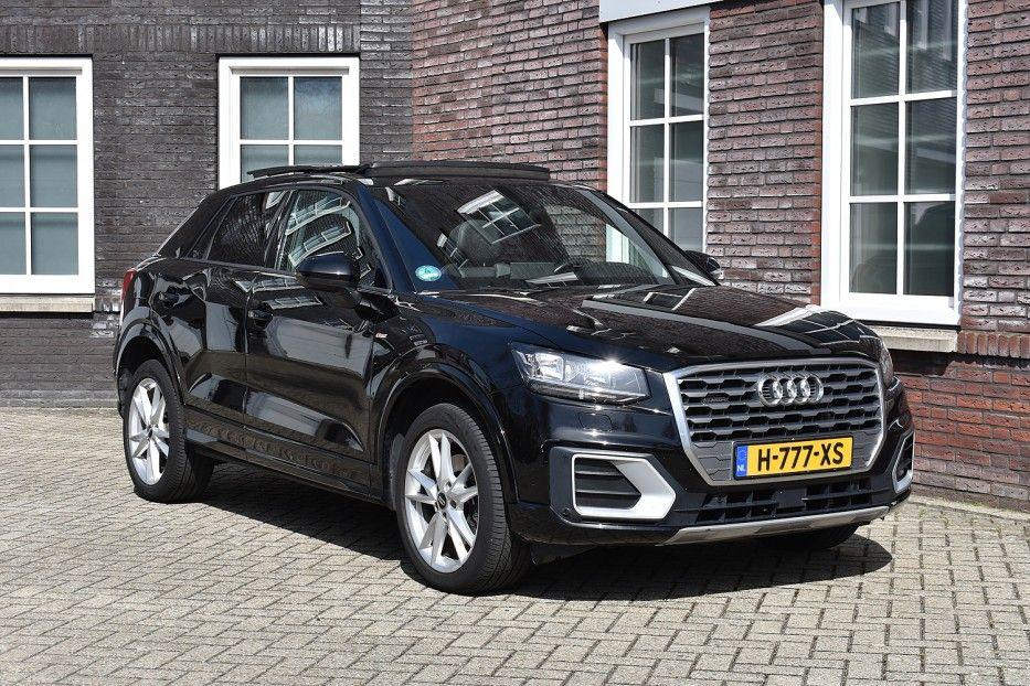 Audi Q2 40 TFSI quattro S line Pro Line Plus/Panodak/verwarm, Automaat, Q2, Zwart, 146 g/km