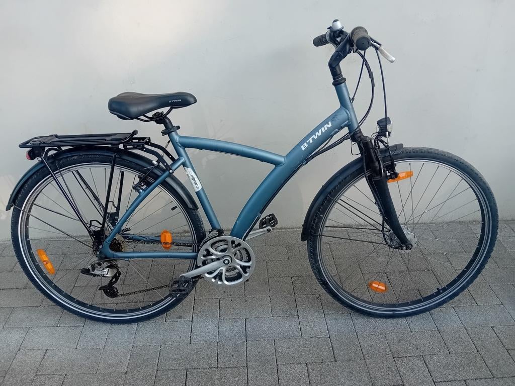Jongensfiets - meisjesfiets MTB alu BTwin 28inch 21speed ak0, Frein sur jante, V-brakes, Aluminium, Enlèvement