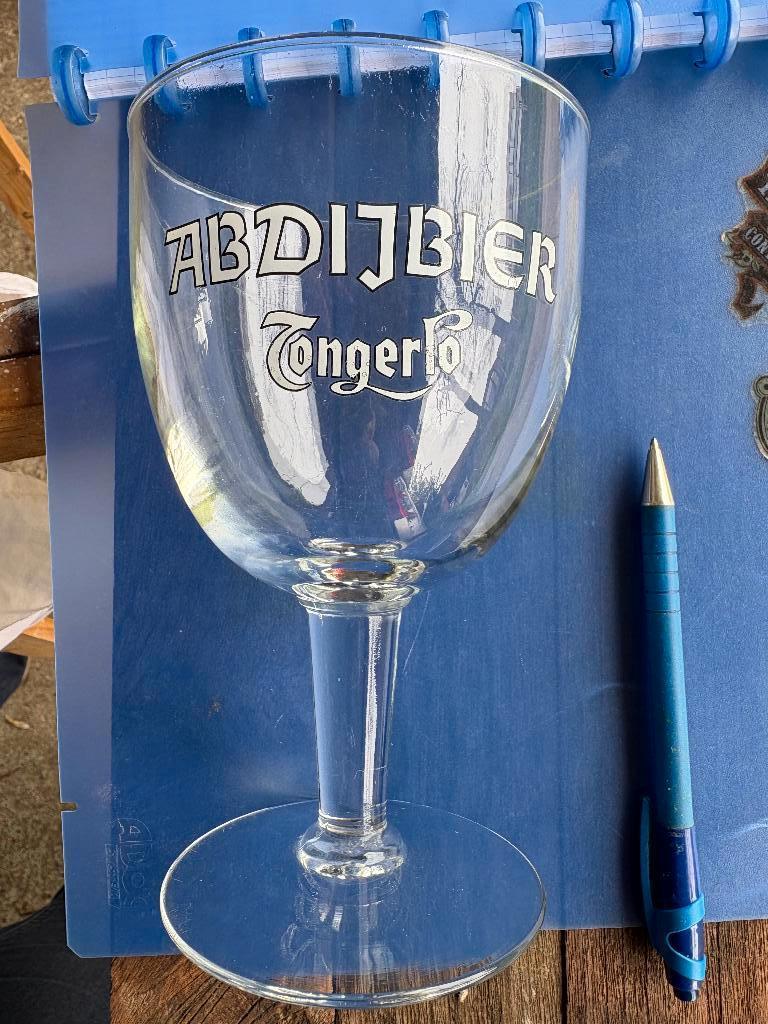 Abdijbier Tongerlo, Ophalen of Verzenden, Gebruikt, Glas of Glazen, Overige merken