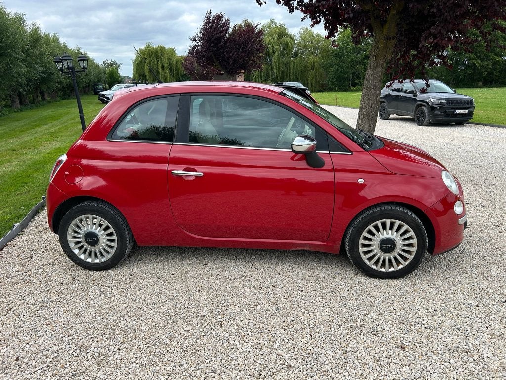 Fiat 500 blanco gekeurd, Auto's, Voorwielaandrijving, Euro 5, Leder en Stof, Overige kleuren
