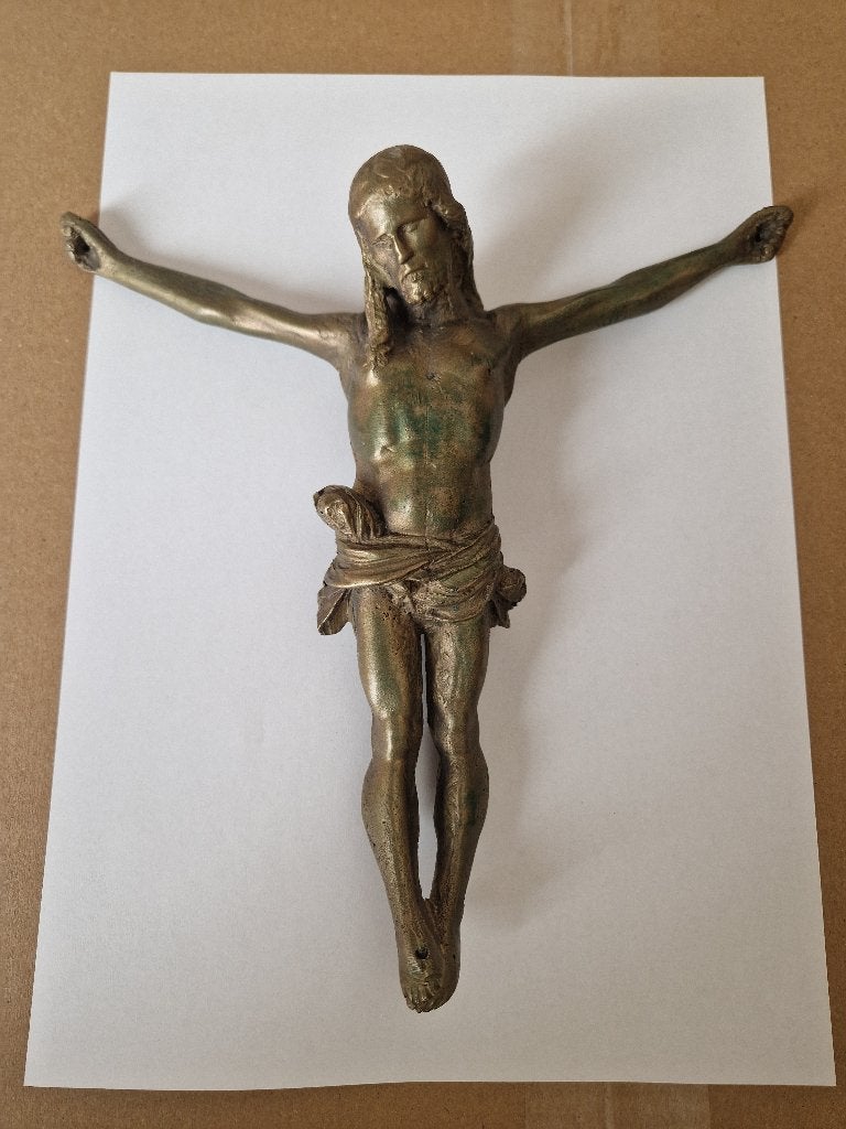 Massief bronzen Corpus Christi, Ophalen
