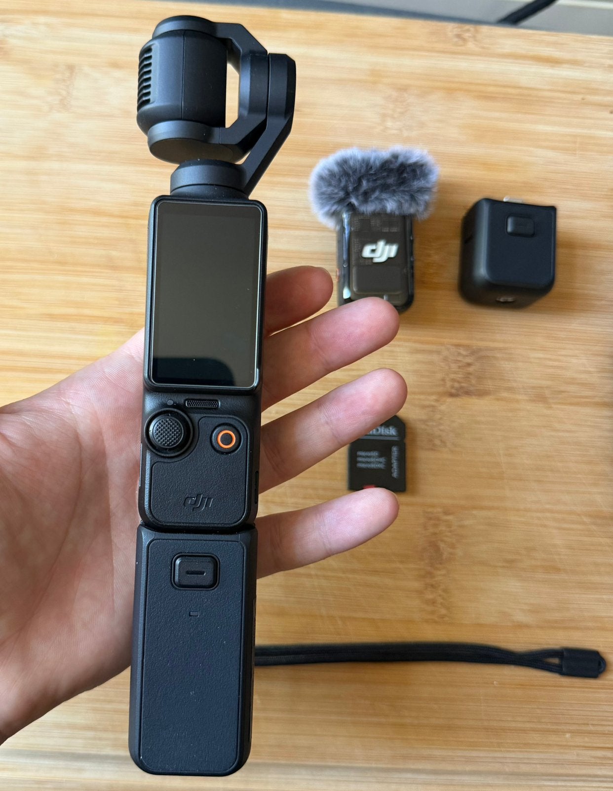 DJI Osmo Pocket 3 – Creator Combo, Audio, Tv en Foto, Actiecamera's, Zo goed als nieuw, Ophalen