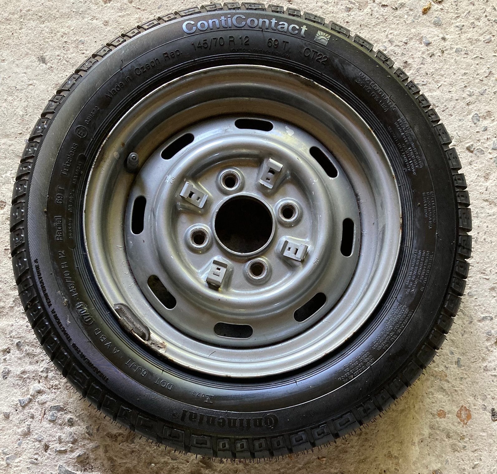 Wiel maat 12 voor oude Mini, Auto-onderdelen, Banden en Velgen, Ophalen, 145 mm, Nieuw, 12 inch