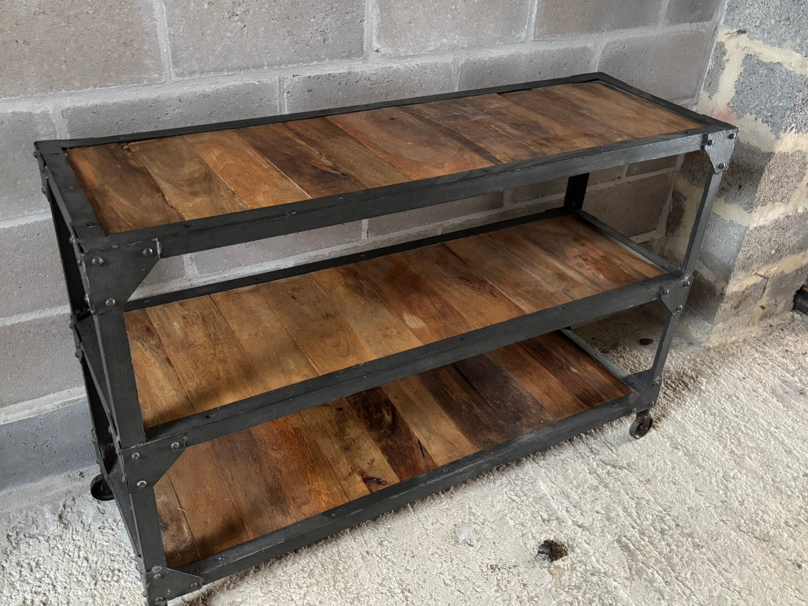 Étagère style industrielle, Ophalen, Zo goed als nieuw, Etagère