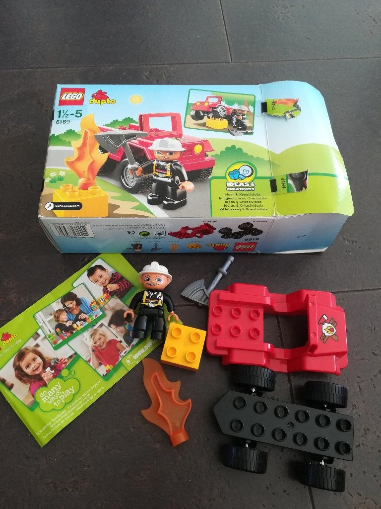 Lego Duplo - Brandweercommandant / 6169, Ophalen, Compleet, Duplo