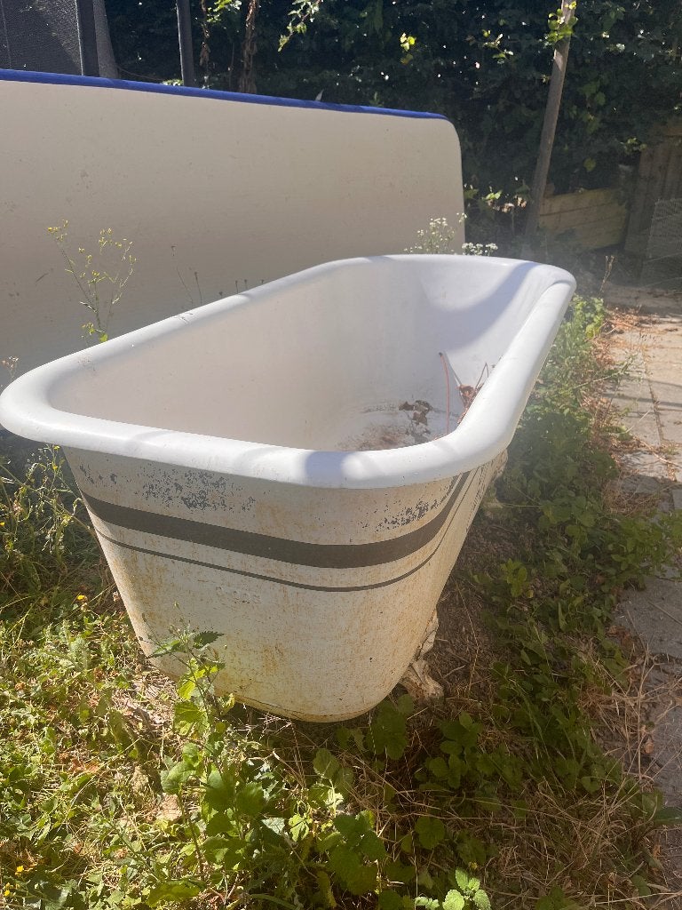 IJzeren bad, Doe-het-zelf en Bouw, Sanitair, Ophalen, Gebruikt, Bad