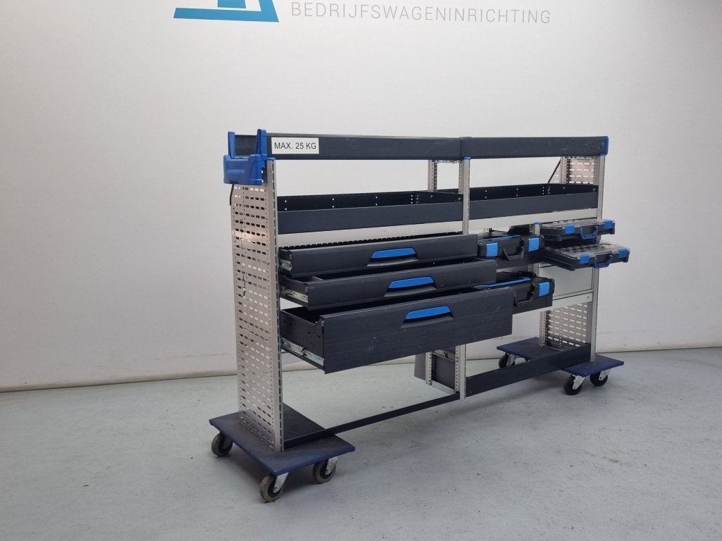 Sortimo bedrijfswagen inrichting bedrijfswageninrichting