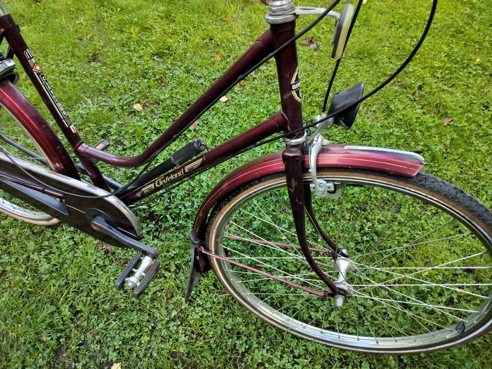 Cleveland damesfiets met 3v, Enlèvement, Vitesses