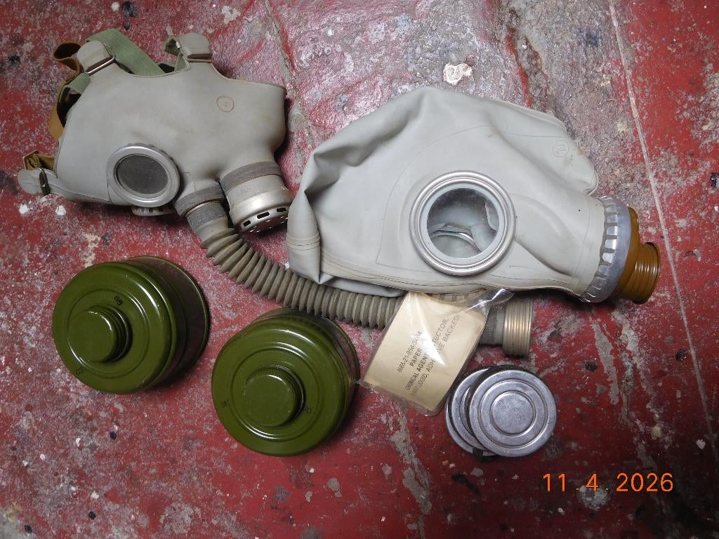 gasmasker, Verzamelen, Ophalen of Verzenden