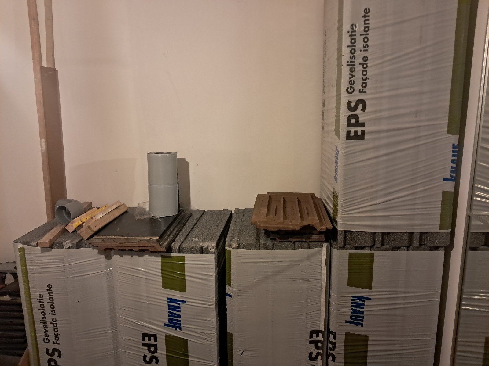 EPS gevelisolatie 14cm met tand en groef, Ophalen, 12 cm of meer, Nieuw, 5 tot 10 m²