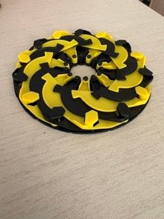 Speelgoed flexibele ring, Enlèvement