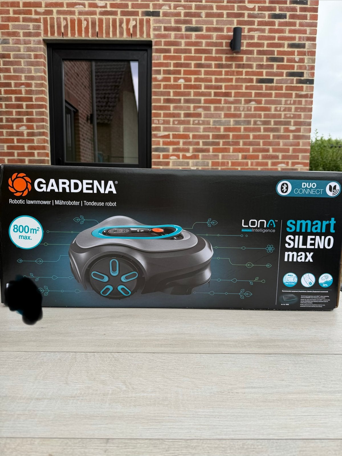 Nieuw Gardena Sileno Max 800m2, Tuin en Terras, Robotmaaiers, Ophalen, Nieuw, Minder dan 20 cm, Bestuurbaar via app
