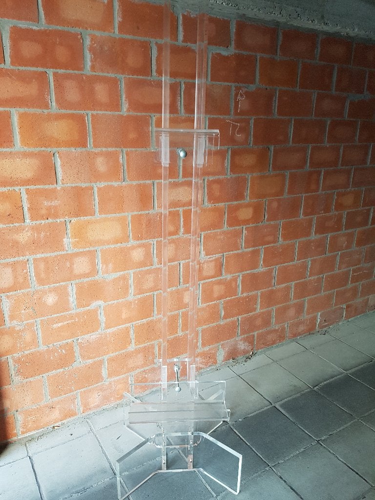 chevalet de présentation en plexi, Enlèvement, Utilisé, Chevalet