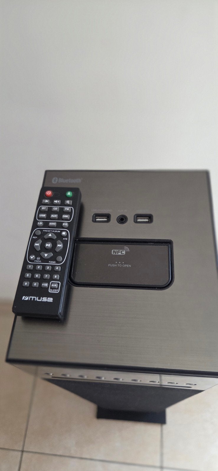 enceinte muse, TV, Hi-fi & Vidéo, Autres marques, Télécommande, Enceinte de fête, Comme neuf