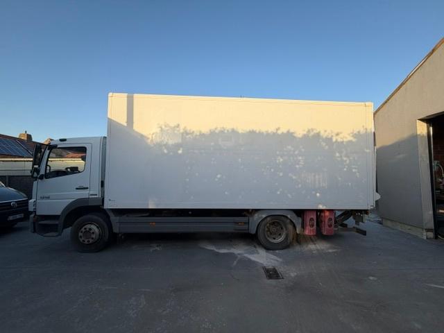Mercedes Atego 1218, Auto's, Euro 5, Zwart, Wit, Mercedes-Benz