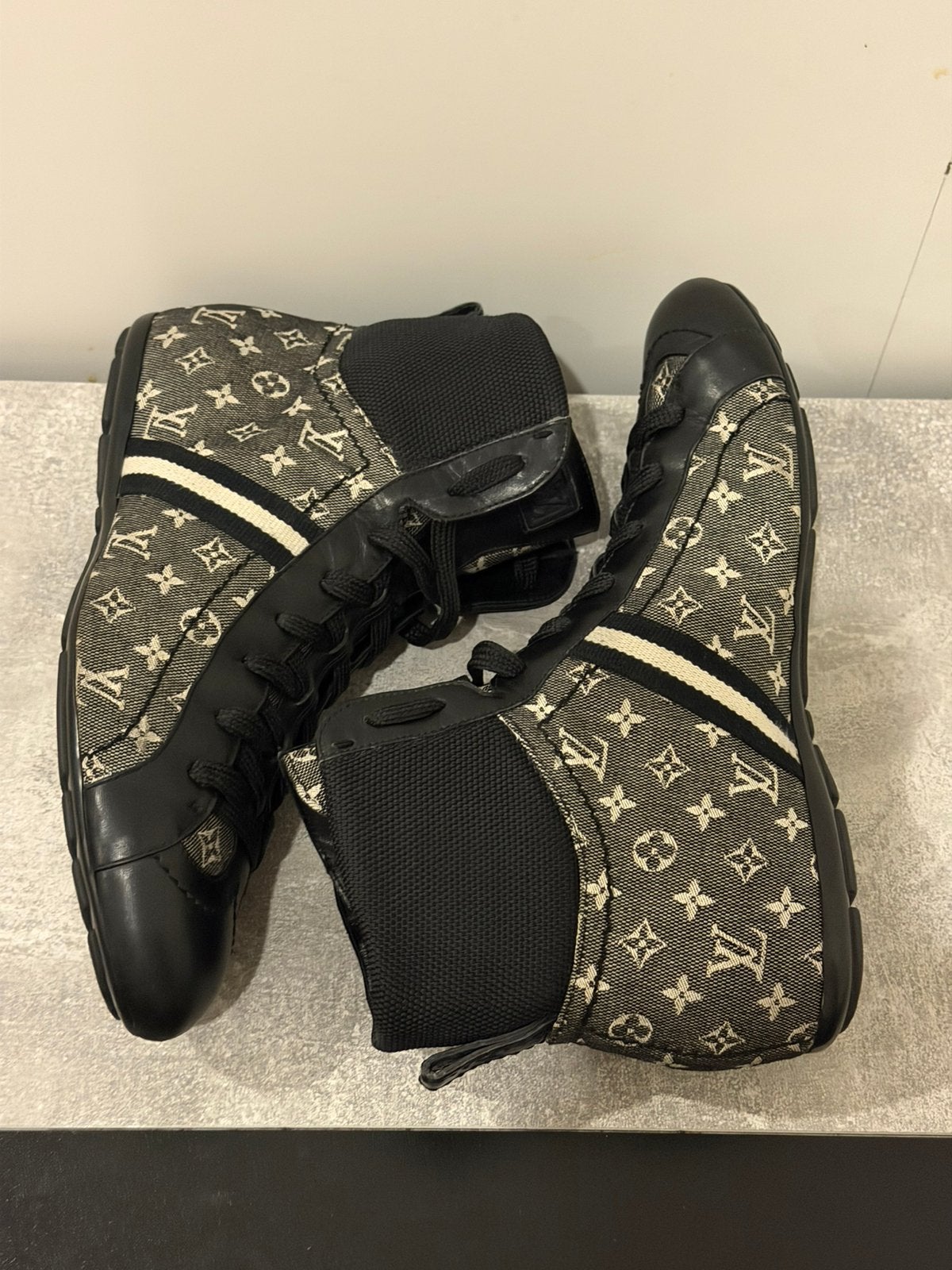 Authentieke laarzen van Louis Vuitton, Ophalen, Zo goed als nieuw