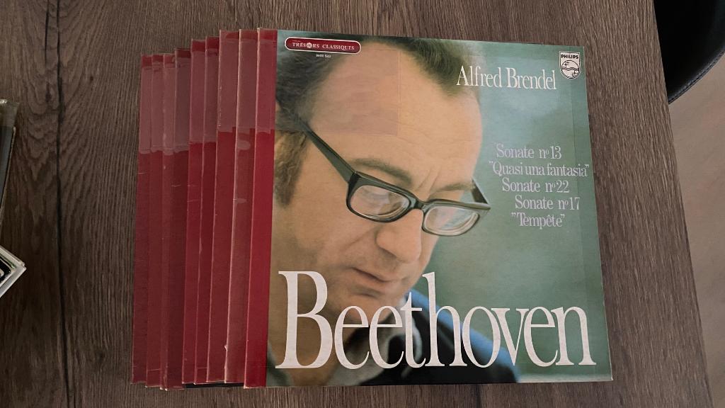 9x vinyl Alfred Brendel Beethoven elpees, Enlèvement ou Envoi, Utilisé, Beethoven