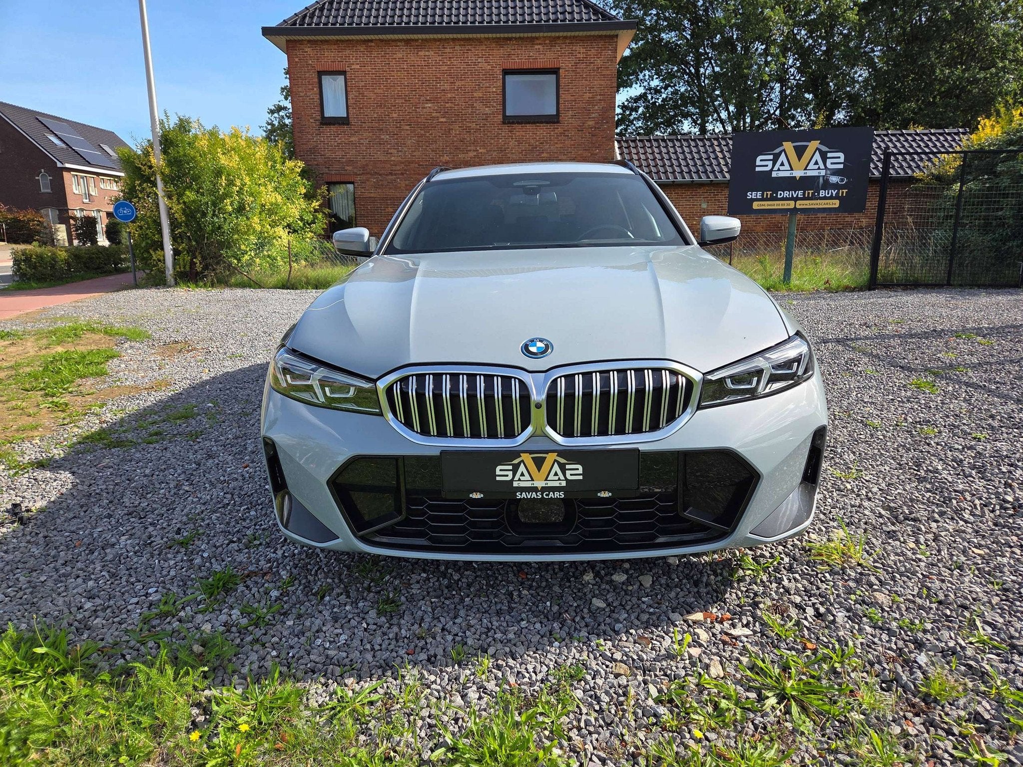 BMW 330 Touring 330eAS PHEV (215 kW)/Mpakket/ACC/Driving a, Auto's, Automaat, Zwart, 4 cilinders, Leder