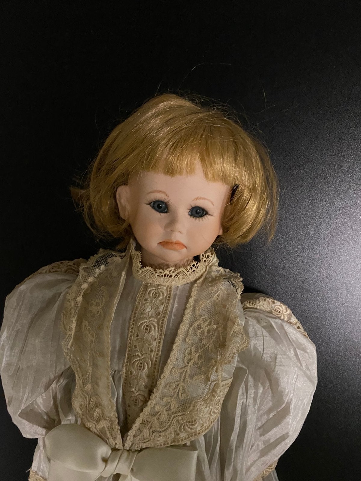Te koop : porselijnen pop, Verzamelen, Ophalen, Gebruikt, Pop