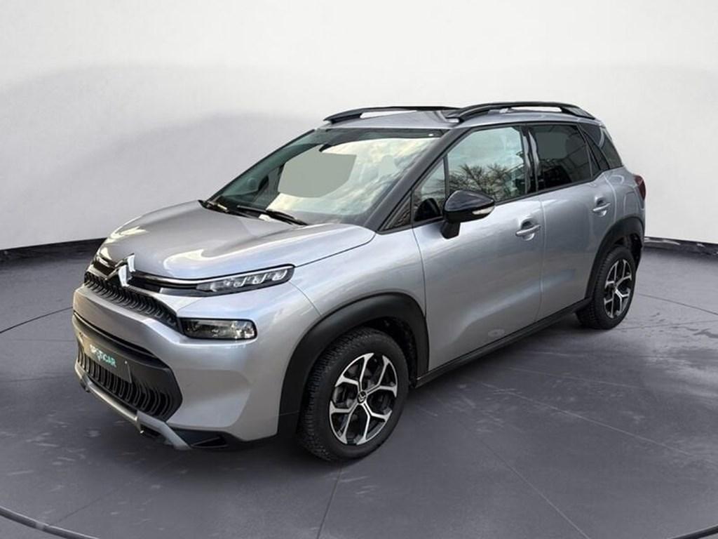 Citroen C3 Aircross 110pk + navigatie +sensoren achteraan, Auto's, Citroën, Bedrijf, 5 deurs, Parkeersensor, Zilver of Grijs
