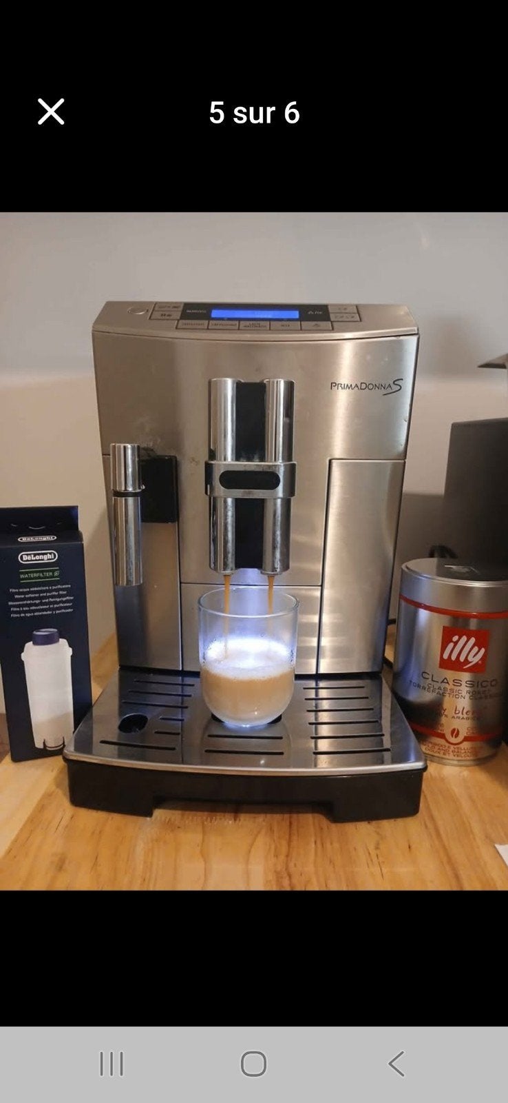 Machine à café delonghi primadonna s deluxe, Reconditionné