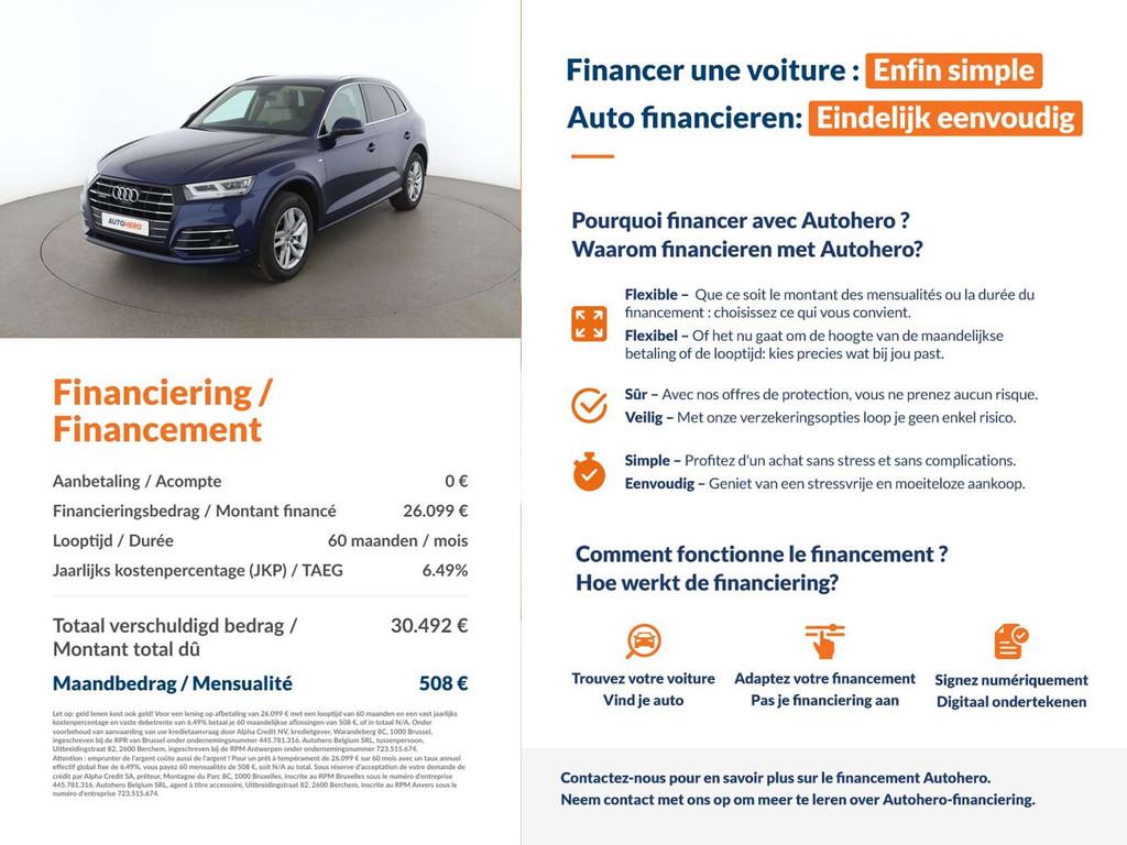 Audi Q5 55 TFSIe quattro sport (automatique), Autos, Cuir, Achat, 367 ch, 5 portes