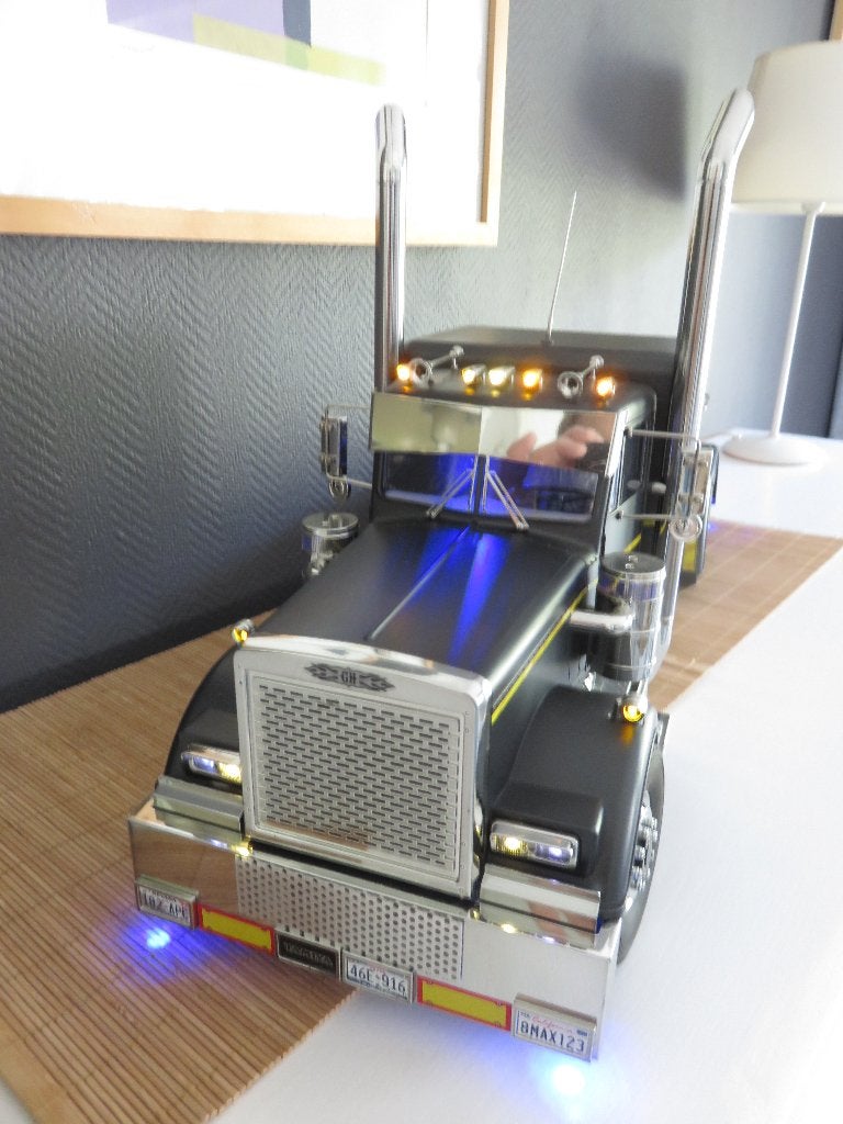 CAMION TAMIYA GRAND HAULER BLACK EDITION + MFC, Enlèvement ou Envoi, Neuf