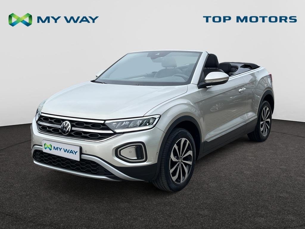 Volkswagen T-Roc Cabriolet SUMMER DEALðŸ”†ðŸ–ï¸*CABRIO*110, Auto's, Cabriolet, Handgeschakeld, Zilver of Grijs, 143 g/km